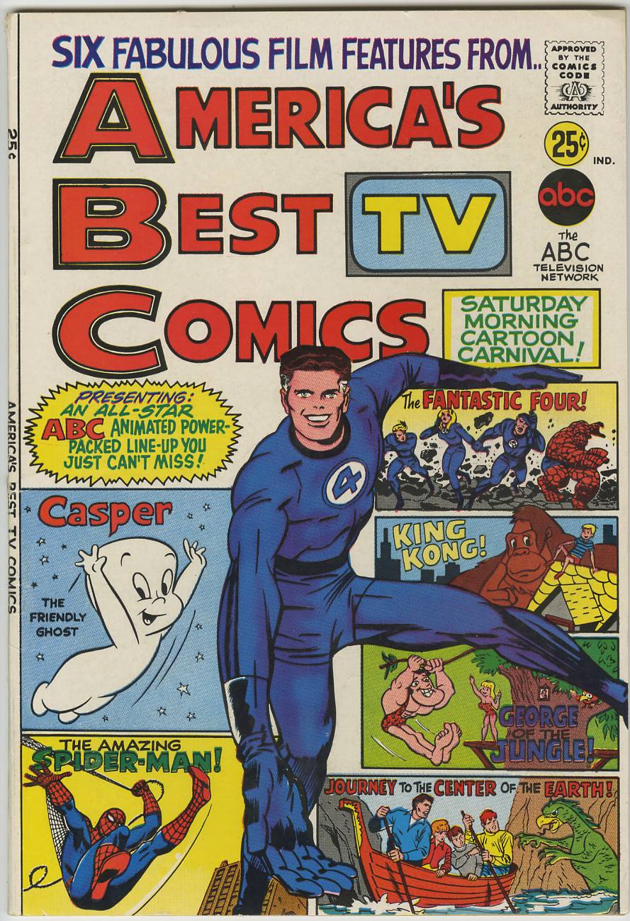 AMERICA'S BEST TV COMICS #1 - FF Casper GEORGE JUNGLE