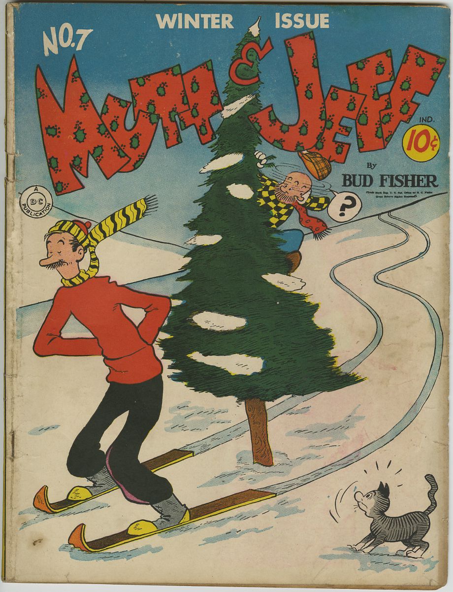 MUTT & JEFF #7 - 1943 DC Bud FISHER Art - "D" Copy