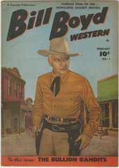 BILL BOYD WESTERN #1 - Fawcett 1950