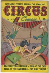 CIRCUS COMICS #1 - FRAZETTA Art - D Copy - 1945