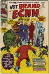 NOT BRAND ECHH #1 - First MARVEL PARODY Comic - 1967