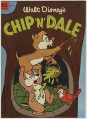 FOUR COLOR #517 - CHIP 'N' DALE #1 - 1953 NICE!