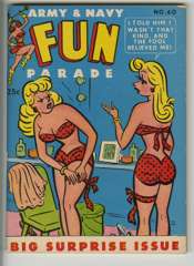FUN PARADE #60 Mitzi Gaynor Pin-up 1953 - Nice Copy!