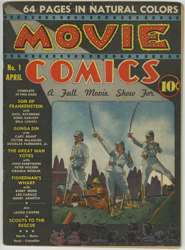 MOVIE COMICS #1 SON of FRANKENSTEIN GUNGA DIN - DC 1939