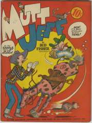 MUTT & JEFF #3 - "D" Copy 1941 DC Bud FISHER Art