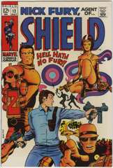 NICK FURY AGENT of SHIELD #12 - BARRY SMITH Cover & Art