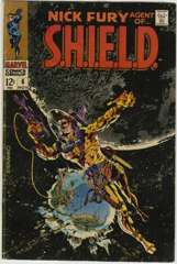 NICK FURY AGENT of SHIELD #6 - Classic STERANKO Cover
