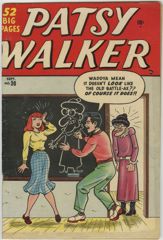 PATSY WALKER #30 - 1950 MARVEL - Harvey KURTZMAN Art