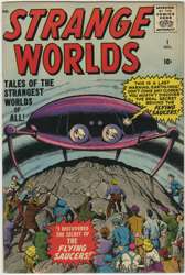 STRANGE WORLDS #1 - Nice Copy - KIRBY DITKO 1958