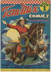 TOM MIX COMICS #1 - Fred MEAGHER Art - 1940