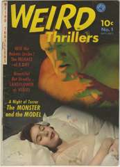 WEIRD THRILLERS #1 - RONDO Hatton Photo Cover - 1951