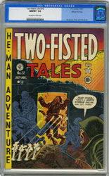 TWO-FISTED TALES #22 CGC NM/MT 9.8 OWW Pgs GAINES 1951