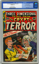 3-D TALES FROM CRYPT OF TERROR #2 CGC VF/NM 9.0