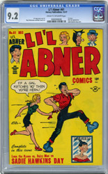LI'L ABNER #61 (#1) (1947) CGC NM- 9.2 COW Pgs AL CAPP