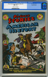 PICTURE STORIES/AMERICAN HISTORY #2 (1946) CGC NM+ 9.6