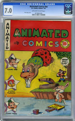 ANIMATED COMICS #NN (1947) CGC FN/VF 7.0 OWW Pgs TUBBY