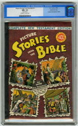 PICTURE STORIES/BIBLE NEW TESTAMENT #1 CGC NM+ 9.6 OWW