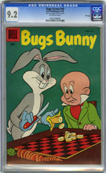 BUGS BUNNY #49 (1956) CGC NM- 9.2 OW Pgs FILE COPY RHA