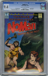 NO-MAN #1 (1966) CGC NM 9.4 COW Pgs WALLY WOOD DYNAMO