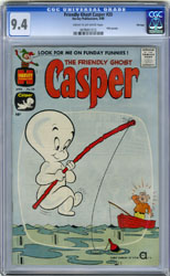 FRIENDLY GHOST CASPER #20 (1960) CGC NM 9.4 COWpgs FILE