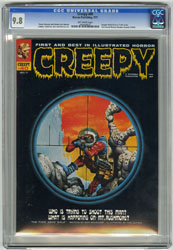 CREEPY #40 (1971) CGC NM/MT 9.8 OW Pgs VAUGHN BODE CVR