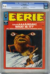 EERIE #21 (1969) CGC NM+ 9.6 OW Pgs TOM SUTTON COLON