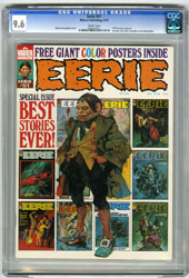 EERIE  #51 (1976) CGC NM+ 9.6 WHT Pgs SANJULIAN CVR