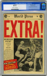 EXTRA! #1 (1955) CGC NM 9.4 OWW Pgs GAINES FILE COPY