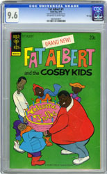 FAT ALBERT #1 (1974) CGC NM+ 9.6 OWW Pgs FILE COPY RHA