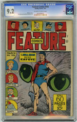 FEATURE COMICS #108 (1947) CGC NM 9.2 OWW DOLL MAN OHIO