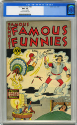 FAMOUS FUNNIES #160 (1947) CGC NM- 9.2 COW Pgs