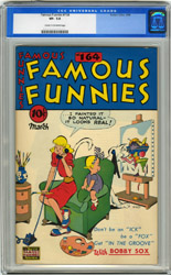 FAMOUS FUNNIES #164 (1948) CGC VF- 7.5 COW Pgs