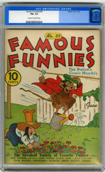 FAMOUS FUNNIES # 59 (1939) CGC FN+ 6.5 COW Pgs BUCK