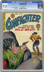 GUNFIGHTER #6 (1948) CGC VF/NM 9.0 COW Pgs CRAIG COVER