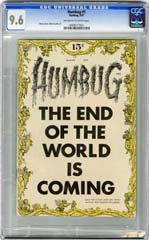 HUMBUG #1 (1957) CGC NM+ 9.6 OWW Pgs WOOD JAFFEE ELDER
