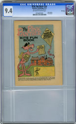 KITE FUN BOOK PINK PANTHER (1972) CGC NM 9.4 OWW Pgs RH