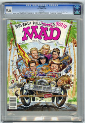 MAD #309 (1992) CGC NM+ 9.6 WHT Pgs 90210 COVER/PARODY