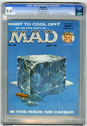 MAD #49 (1959) CGC NM 9.4 COW Pgs GETTYSBURG ADDRESS