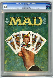 MAD #69 (1962) CGC NM 9.4 OWW Pgs FREAS/MINGO CVR CARDS