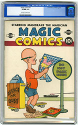 MAGIC COMICS #1 (1939) CGC VF/NM 9.0 OWW Pgs HENRY