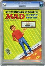MAD SUPER SPECIAL #60 (1987) CGC NM+ 9.6 OWW Pg SLANTED