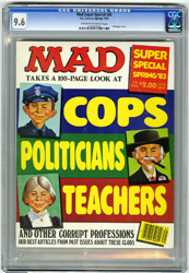 MAD SUPER SPECIAL #42 (1983) CGC NM+ 9.6 OWW Pgs REAGAN