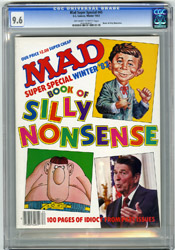 MAD SUPER SPECIAL #45 (1983) CGC NM+ 9.6 OWW Pgs REAGAN