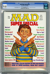 MAD SUPER SPECIAL #56 (1986) CGC NM/MT 9.8 OWW Pgs