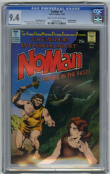 NOMAN #1 (1966) CGC NM 9.4 COW Pgs WALLY WOOD Gil KANE