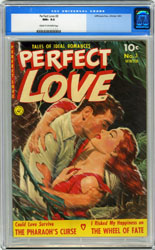 PERFECT LOVE #3 (1951) CGC NM+ 9.6 COW Pgs PAINTED CVR