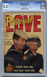 PERSONAL LOVE #16 (1952) CGC FN- 5.5 OW FRAZETTA (1 pg)