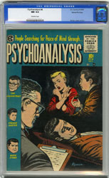 PSYCHOANALYSIS #4 (1955) CGC NM 9.4 OW Pgs GAINES #9/12