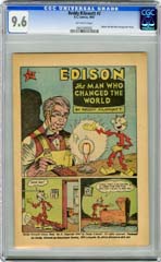 REDDY KILOWATT #2 EDISON (1947) CGC NM+ 9.6 OW Pgs
