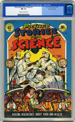 PICTURE STORIES FROM SCIENCE #2 (1947) CGC NM 9.4 OWW